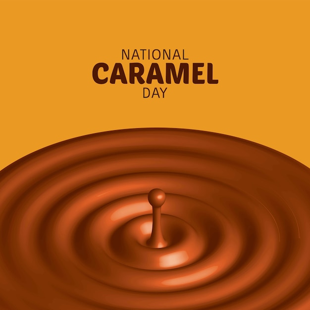 Vector national caramel day