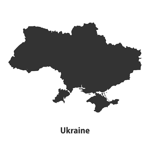 Premium Vector | National country map isolated on white background