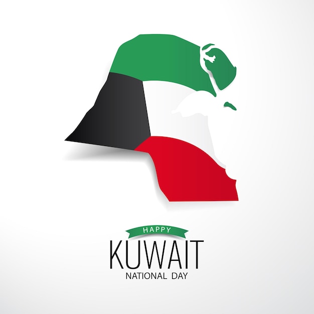 Vector national day kuwait