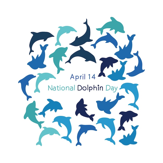 National Dolphin Day is celebrated every year on 14 April