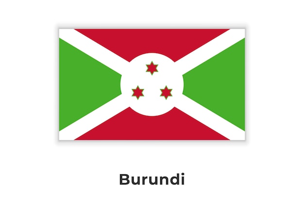 The National Flag of Burundi