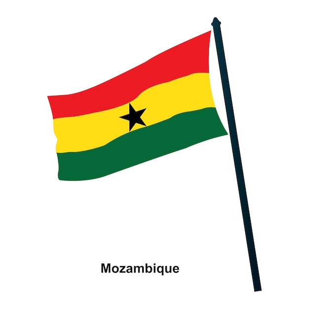 National flag of Ghana