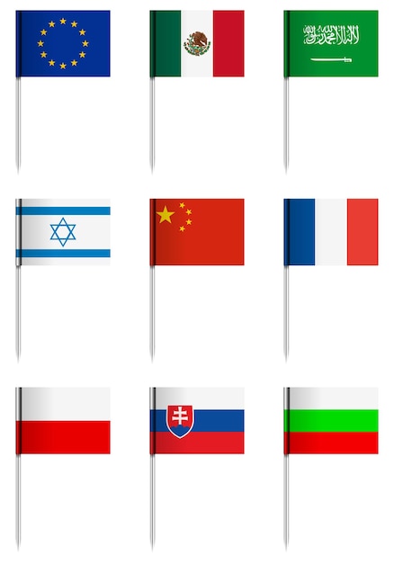 Набор национального флага