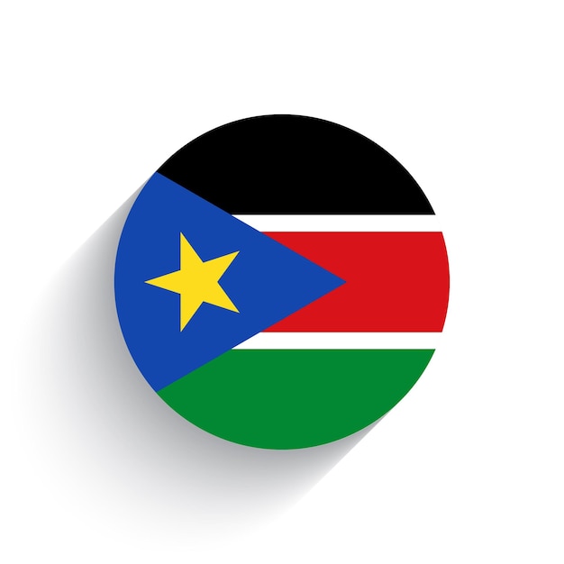 national flag of south sudan icon vector illustration isolated on white background