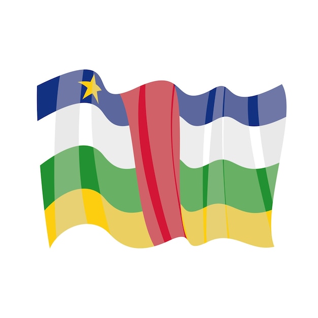 Vector national flag of ukraine