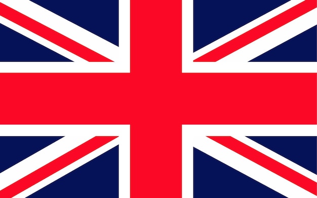 イギリス 国旗 背景ベクトルイラスト