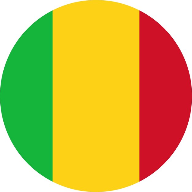 The national flag of the world Mali