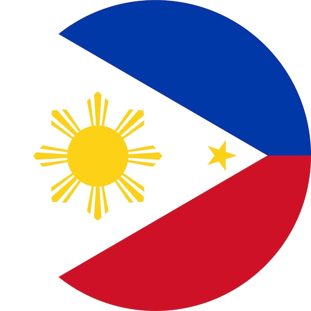 The national flag of the world philippines