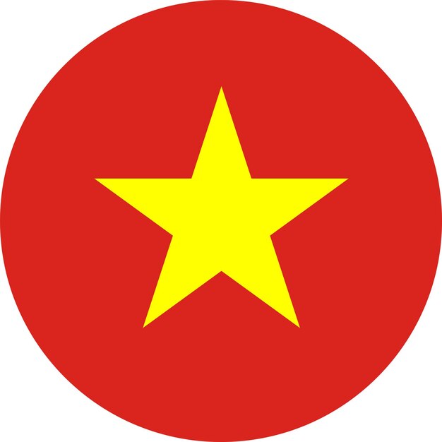 The national flag of the world Vietnam