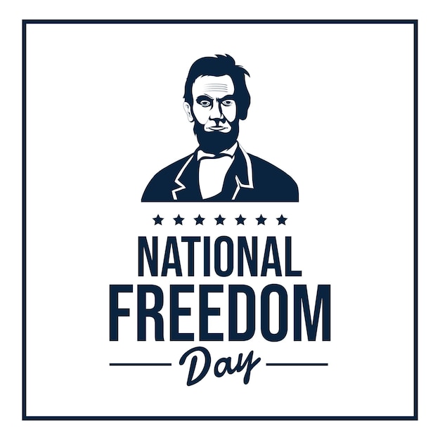 National Freedom Day vector illustration