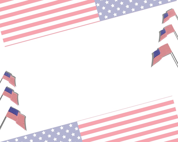 Vector national freedom, independence day copy space by vector design