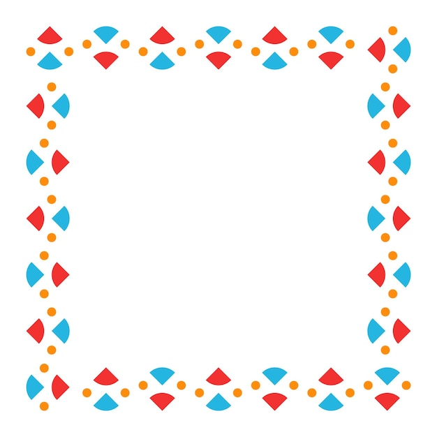 National Hispanic Heritage Month frame element ontwerp vector