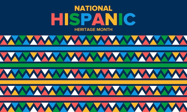 National Hispanic Heritage Month in September and October Hispanic and Latino Americans culture