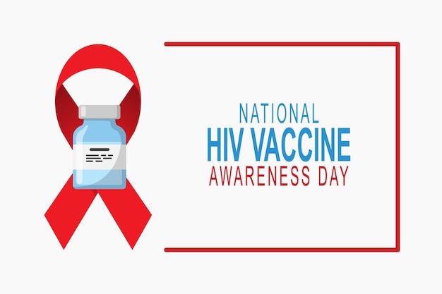 National HIV Vaccine Awareness Day background