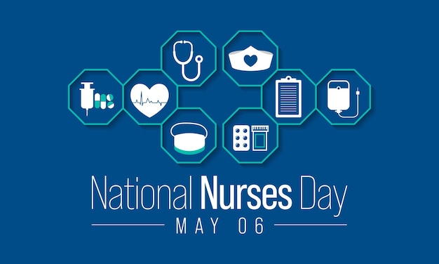 National Nurses Day wordt in de Verenigde Staten elk jaar op 6 mei gevierd