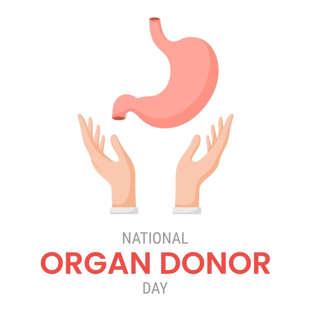 National organ donor day with Stomach