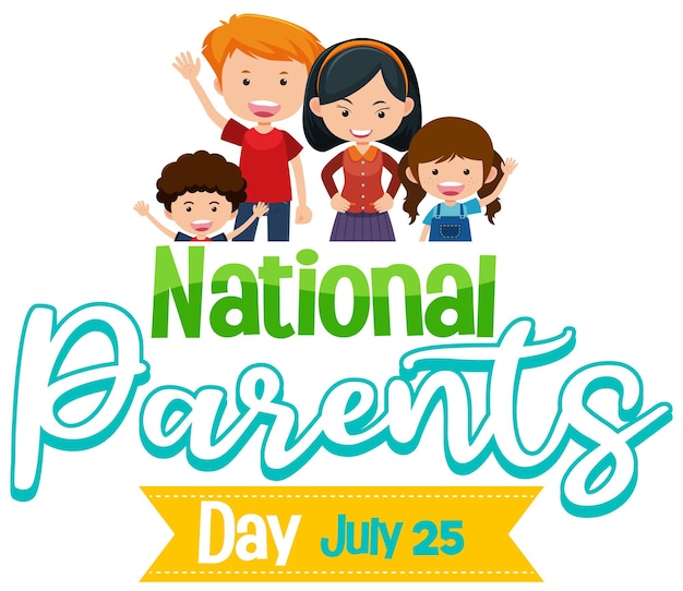 National Parents Day Poster Template