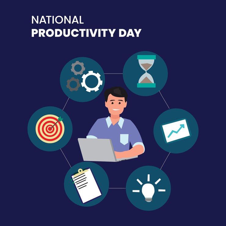 Vector national productivity day design national productivity day creative vector design