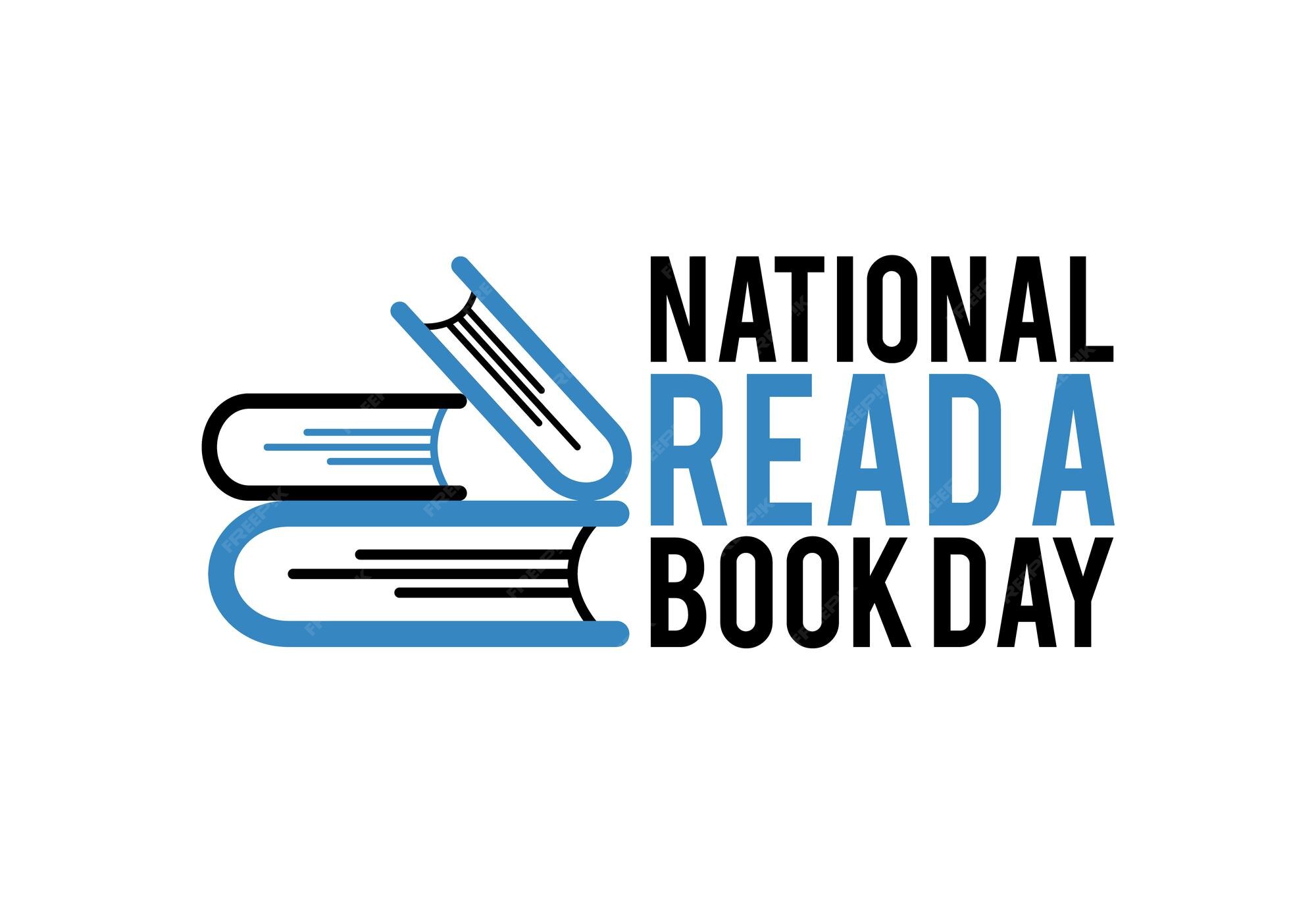 Premium Vector National Read a Book Day is observed annually on