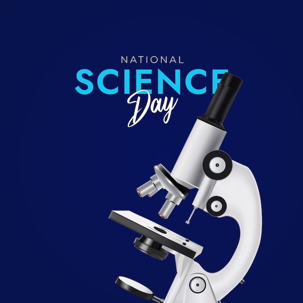 National Science Day Social Media Post