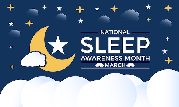 National Sleep Awareness Month wordt elk jaar in maart gevierd.