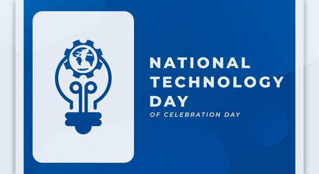 National Technology Day Celebration Vector Design Illustration for Background Poster Banner Ads