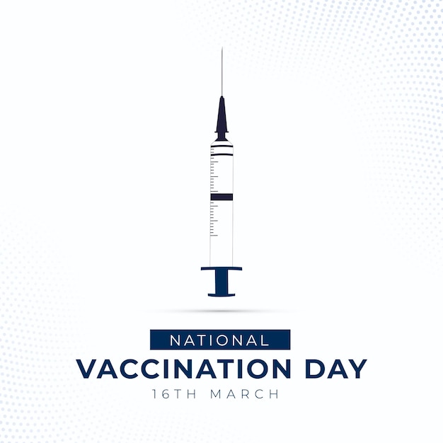 National Vaccination Day Illustration