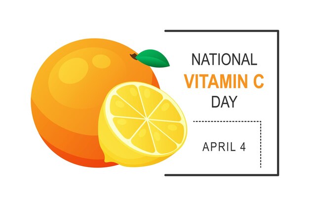 National Vitamin C Day background