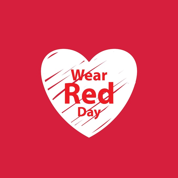 Vector national wear red day background