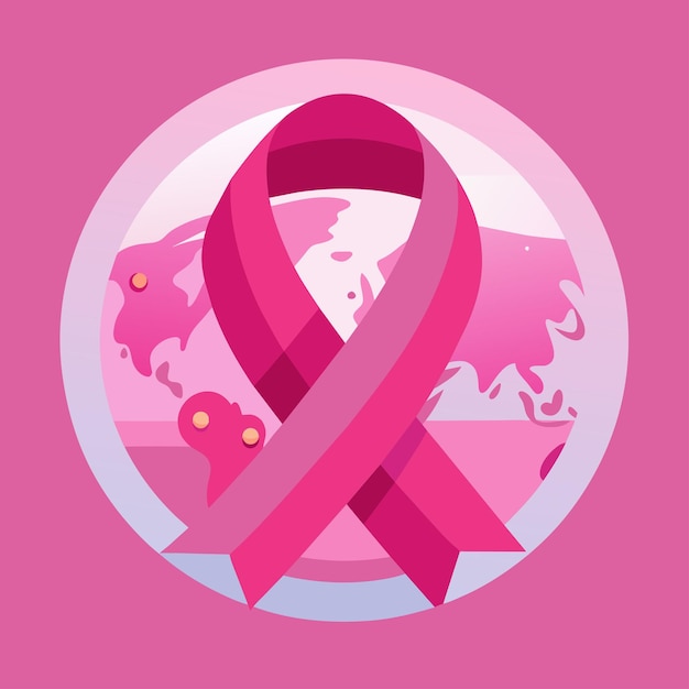 Vector nationalcancerawarenessdayhanddrawn illustrationcreative