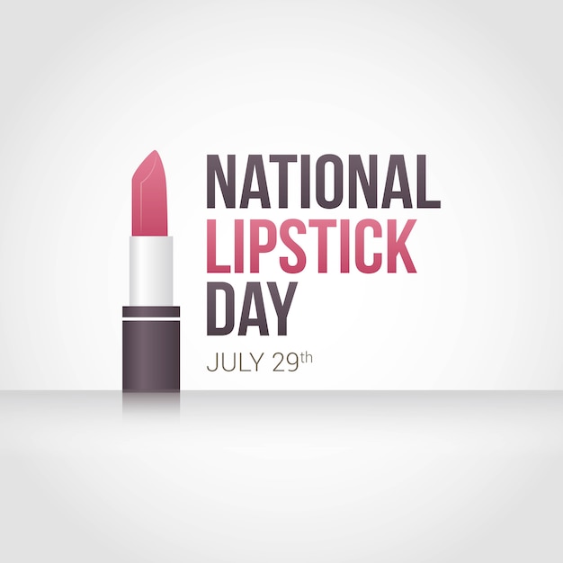 Vector nationale lipstick-dag