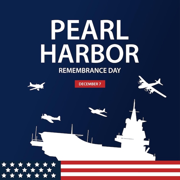 Nationale Pearl Harbor Remembrance Day-banner