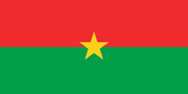 Nationale vlag van Burkina Faso