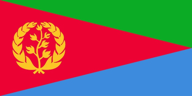 Nationale vlag van Eritrea