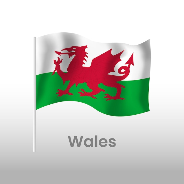 Nationale vlag van wales