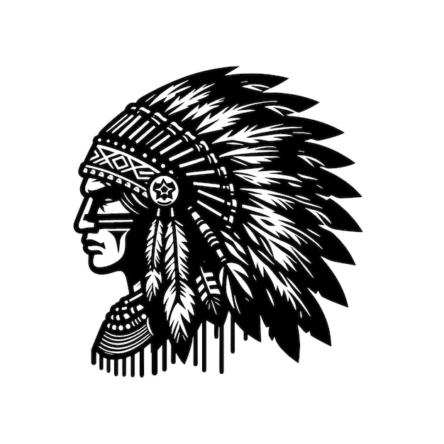 Коренные американцы Svg