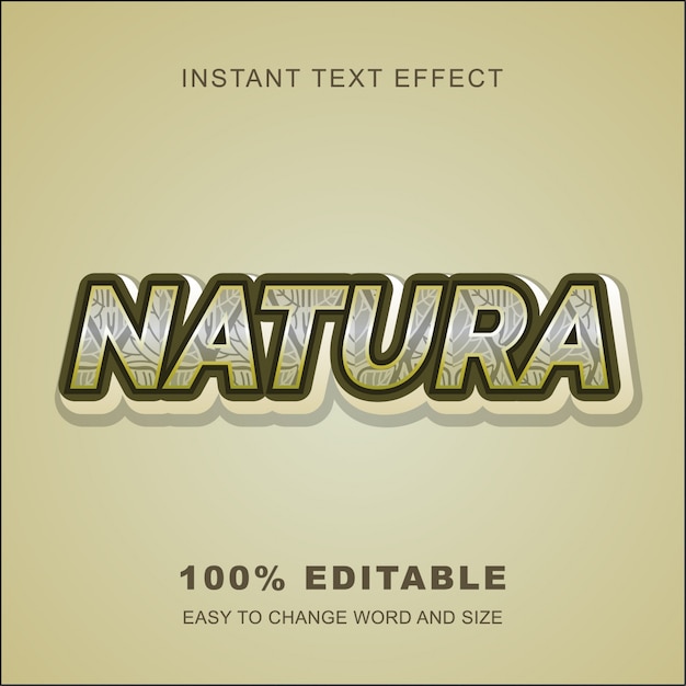 Natura-teksteffect