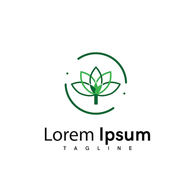 Logo di cosmetici naturali