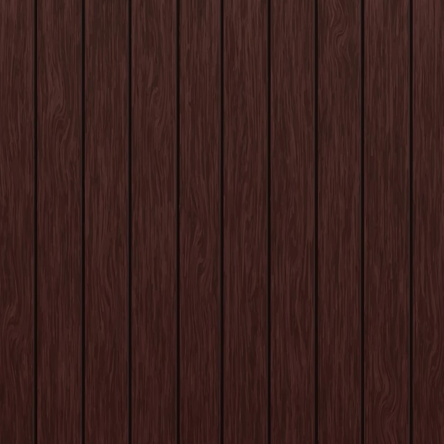 Natural Dark Wooden Background texture Vector illustration