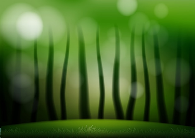 A natural green background