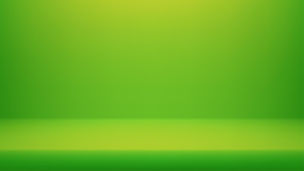 ベクトル 自然な緑のグラデーションの抽象的な背景シンプルでモダンなスタジオの背景