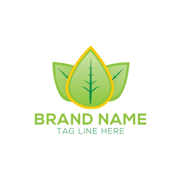 natural Green Tree Logo