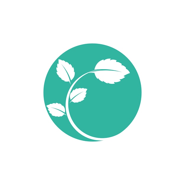 ナチュラル・リーフ・ミント・ロゴ (Natural Leaf Mint Logo) はロゴのテーマメモリシンボルのデザインをテーマにしています