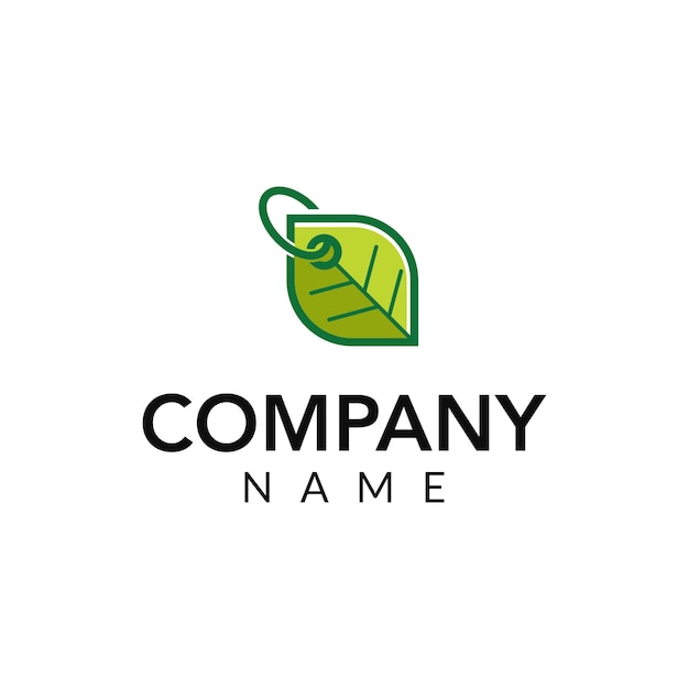 natural market logo icon illustration