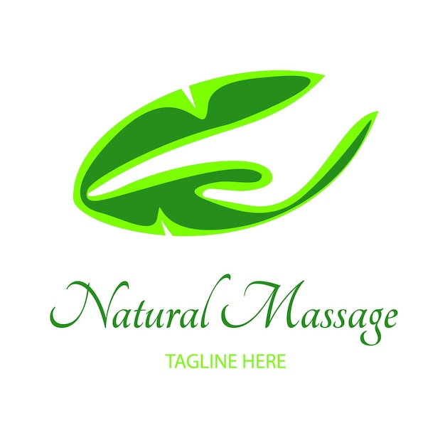 Natural massage logo