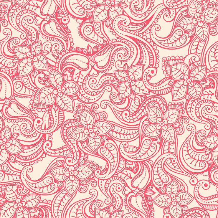 Vector natural pink abstract pattern