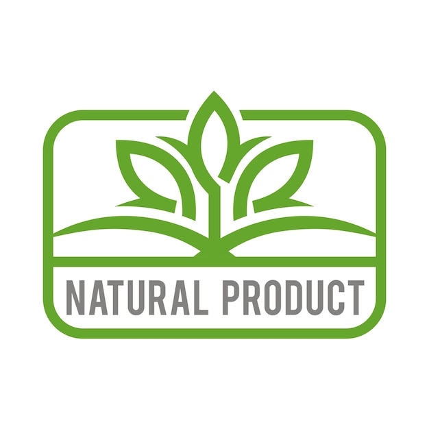 Logo di prodotti naturali