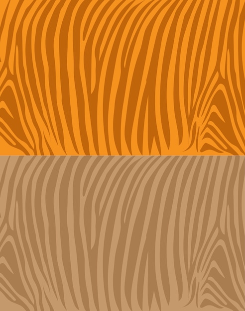 Vector natural seamless pattern with orange zebra texture design