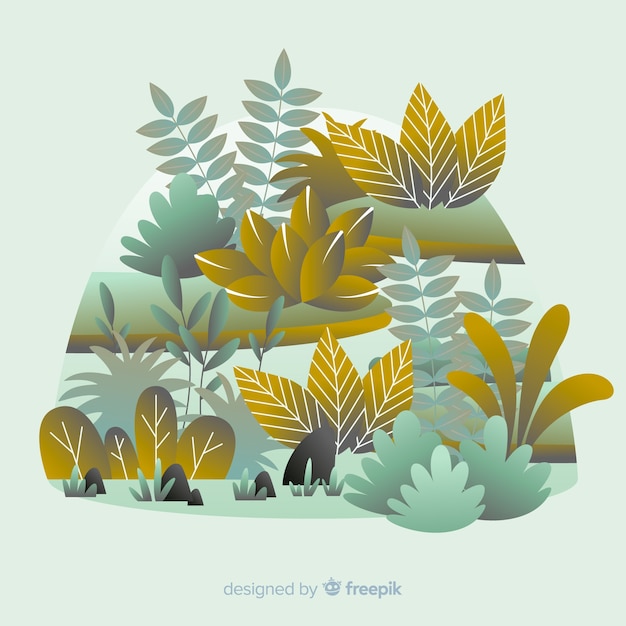 Vector nature background