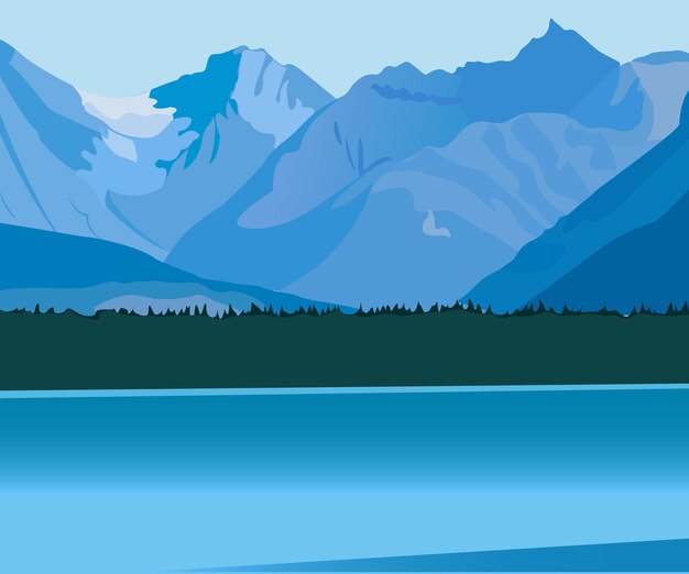 Vector nature bg